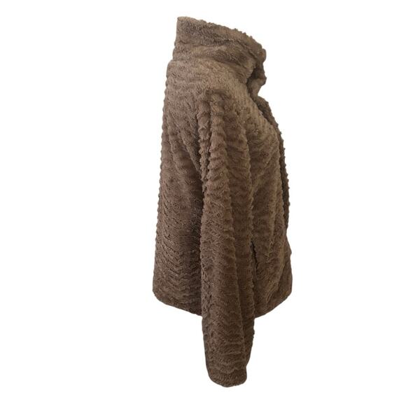 Patagonia Women’s Brown Cozy Fleece Pelage Jacket Size Small - Picture 5 of 9
